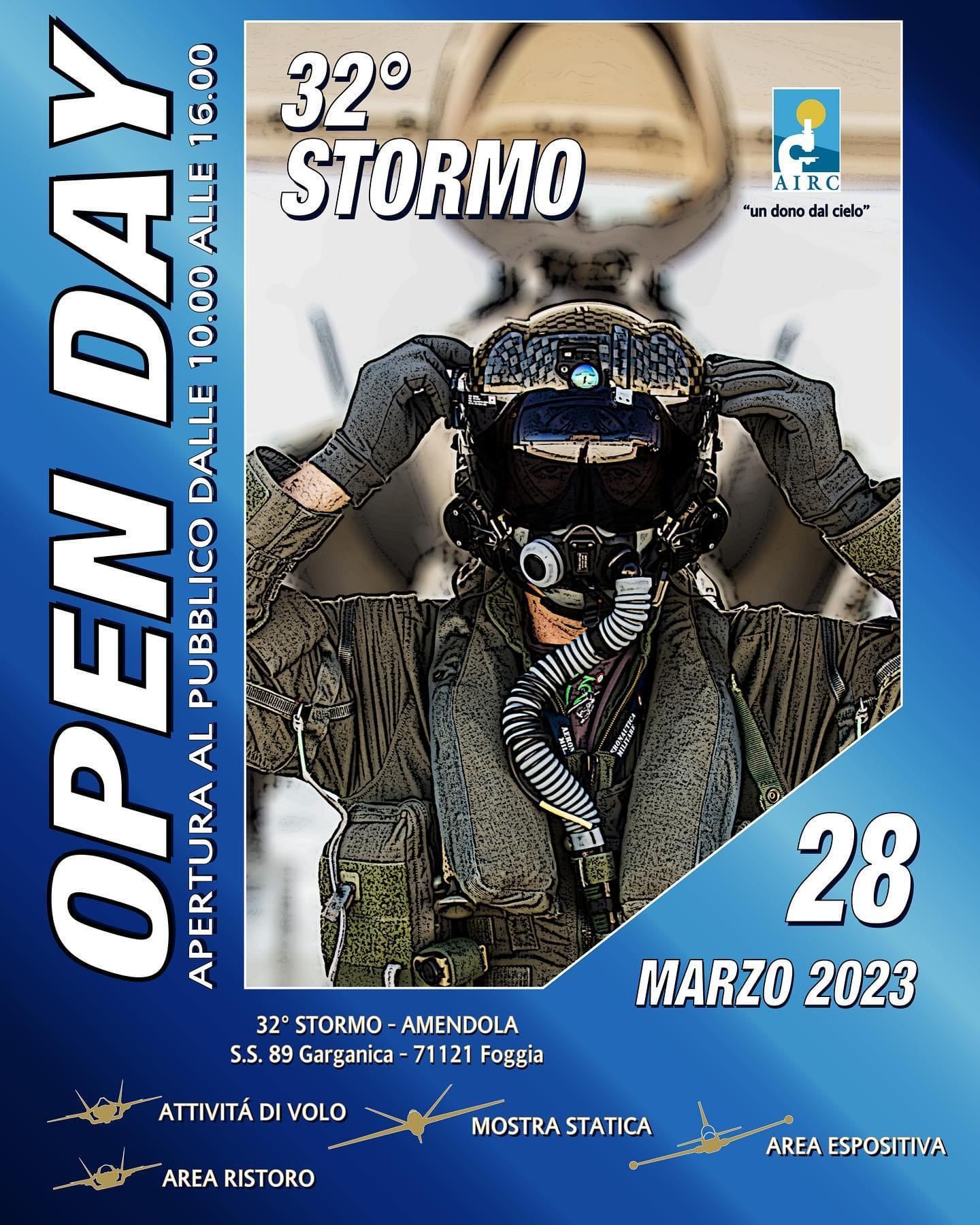 28 marzo 2023 Gli Open Day dell Aeronautica Militare