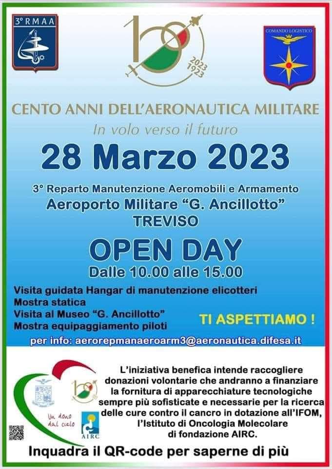 28 marzo 2023 Gli Open Day dell Aeronautica Militare