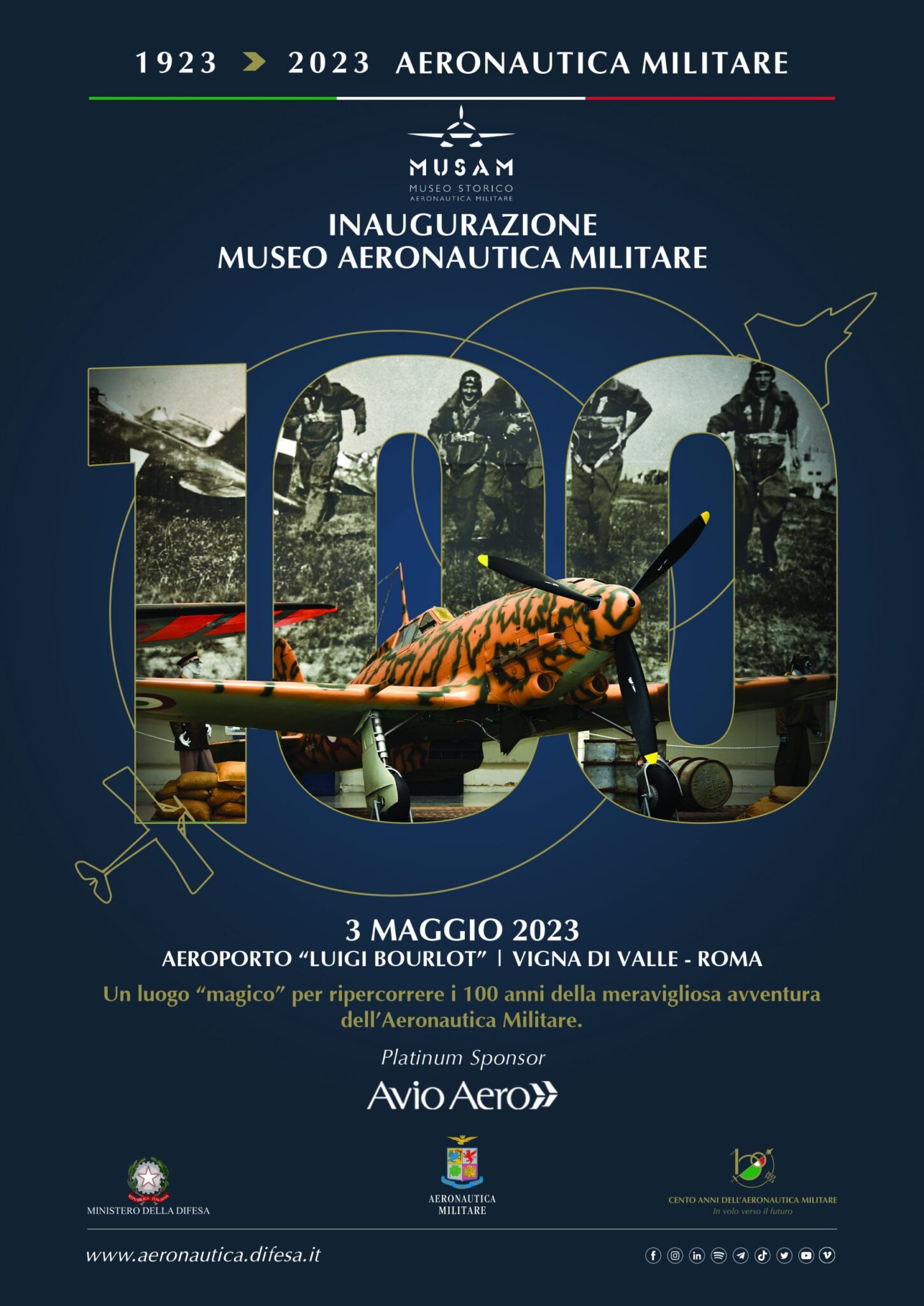 2023 – Iniziative Per Il Centenario Dell’Aeronautica Militare